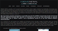 Desktop Screenshot of aboveaerial.com